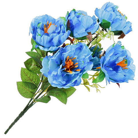 Цветок искусственный декоративный пасхальный, Пион, 35 см, в ассортименте, FY070