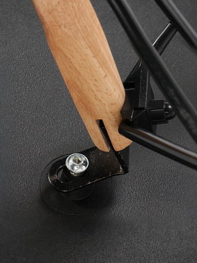 Стул обеденный 470х530х820 мм, полипропилен, черный, Фэшн, YTSC-001-blk