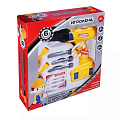 Игровой набор Шуруповерт на батарейках, 25.5х27х6.5 см, пластик, 6 шт, 276091