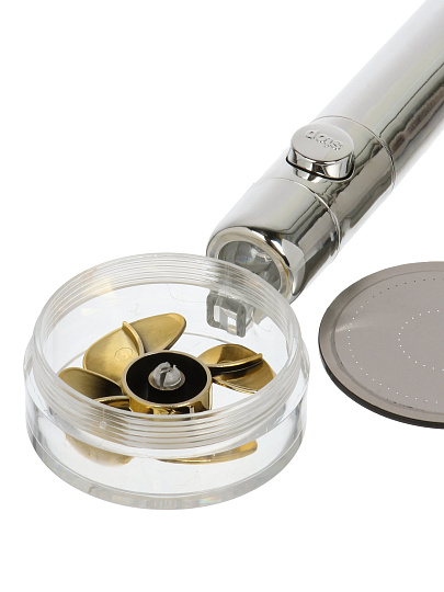 Лейка для душа, пластик, 1реж, Aqwin, YT-CBC-021