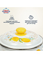 Кастрюля эмалированная сталь, 4 л, крышка сталь, сферический, Сибирские товары, Лимоны, 3MC201P, индукция - фото 6