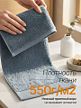 Полотенце банное 50х90 см, 100% хлопок, 550 г/м2, Сканно, Silvano, мятное, Узбекистан - фото 3