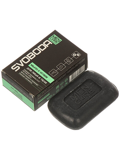 Мыло Svoboda Men Care, 100 г, для лица и тела