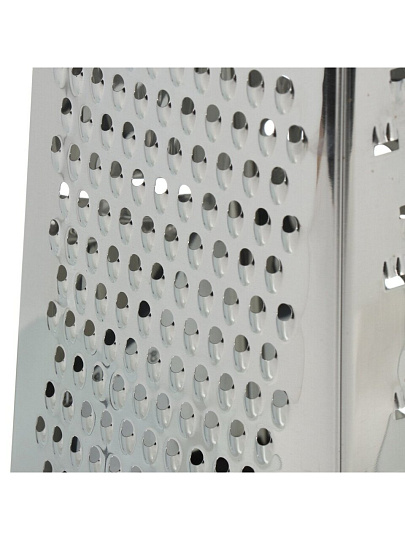 Терка 4 грани, 20.5х14х11.5 см, нержавеющая сталь, пластик, Daniks, Y4-8861