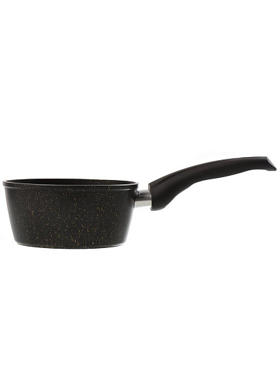 Ковш алюминий, антипригарное покрытие, 1.2 л, пластиковая ручка, индукция, Гурман, Eclipse, ГМкш161ЭКИ