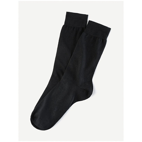 Носки для мужчин, хлопок, Incanto, черные, р. 40-41, BU733009