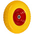 Колесо для тачки полиуретан PU, не симметричная ступица, 4.00-6, втулка D16 мм, Мави-про - фото 2