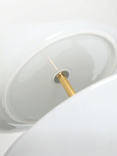 Ваза для фруктов, 3 яруса, керамика, 24 см, Добрушский фарфоровый завод, Идиллия Белье, 9С1289Ф34