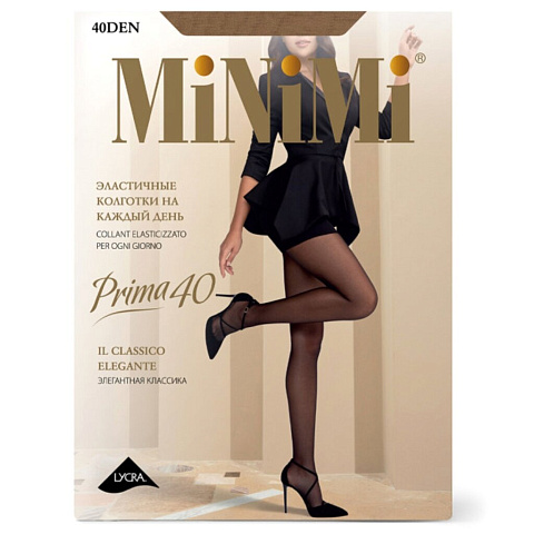 Колготки MINIMI Mini PRIMA 40 Caramello 5 шортики