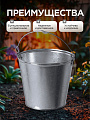 Ведро металл, оцинкованное, 9 л, хозяйственное, ГОСТ, Пермь - фото 3