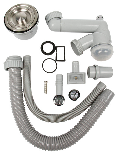 Сифон для мойки, 3" 1/2х40, полипроп, универс, NORDFORM Orio Д-11008У