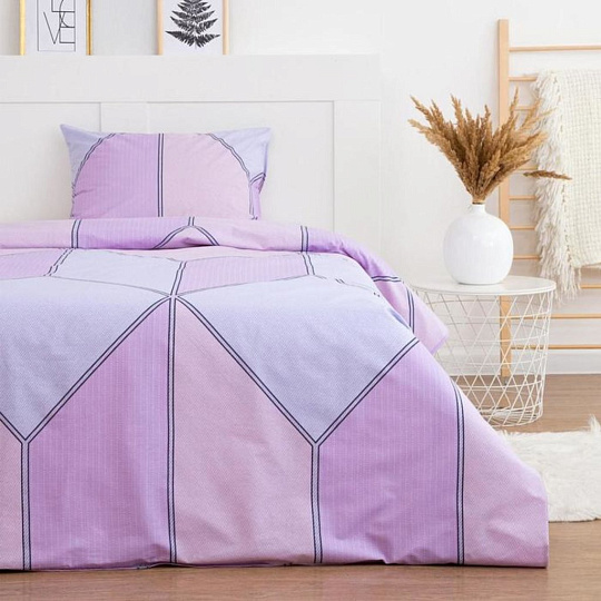 Постельное бельё евро &quot;Этель&quot; Нежное утро пододеяльник 200х217 см+наволочка 70*70 см-2 шт, 5437596