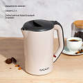 Чайник электрический Galaxy Line, GL0330, бежевый, 1.7 л, 2000 Вт, скрытый нагревательный элемент, пластик - фото 11