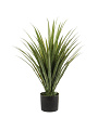 Цветок искусственный в кашпо Юкка, горшок 17х14.5 см, 80 см, Y4-9781 - фото 4