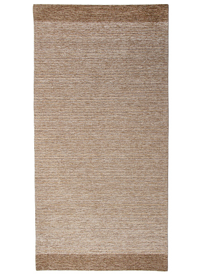 Ковер интерьерный 0.75х1.6 м, Лаос, прямоугольный, без рисунка, серый, 283 X