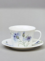 Набор чайный фарфор, 4 предмета, на 2 персоны, 250 мл, Lefard, Васильки, 760-839, подарочная упаковка