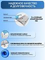 Бассейн каркасный Bestway, 488х244х122 см, Power Steel Rectangular, 56670BW, фильтр-насос, лестница, тент, 11532 л, поплавок-дозатор - фото 4
