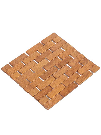 Подставка под горячее, бамбук, 20х22 см, Y3-1161