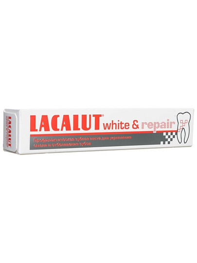 Зубная паста Lacalut, White&amp;Repair, 75 мл