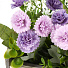 Цветок искусственный декоративный Композиция в деревянном кашпо, 19х8х7 см, фиолетовый, Y4-7932 - фото 2
