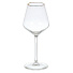 Бокал для вина, 350 мл, стекло, 4 шт, Cristal D'Arques, Ultime Bord Or, P7630 - фото 2
