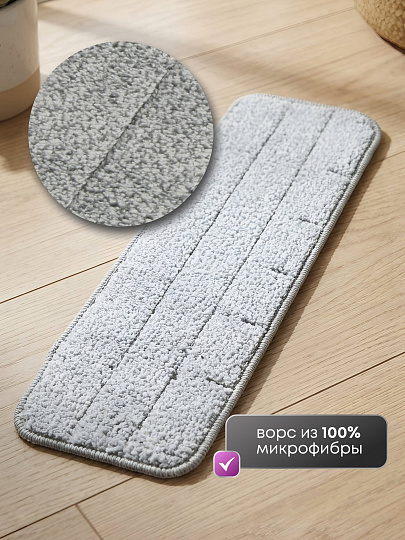 Сменный блок из микрофибры для набора DS-346, 32х10,5 см, BClean