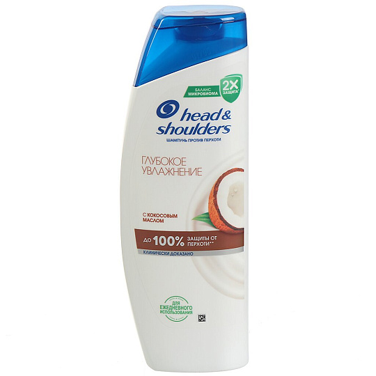Шампунь Head &amp; Shoulders, Глубокое увлажнение, против перхоти, 400 мл