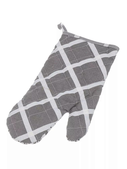 Прихватка-варежка 30х17 см, рогожка, 100% хлопок, Радушная хозяйка, Артишоки, 2177